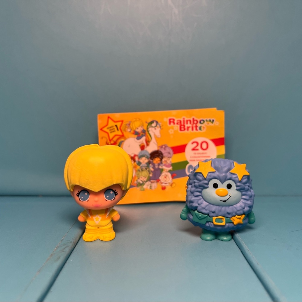 TLS Toys - Rainbow Brite - Cheebee Micro - Canary Yellow and Champ